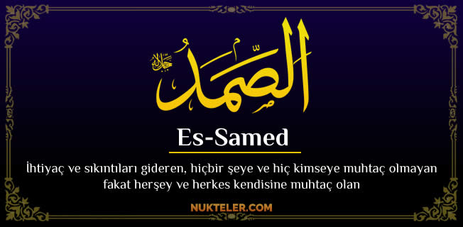 Ya Samed c.c.