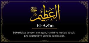 Ya Azim c.c.